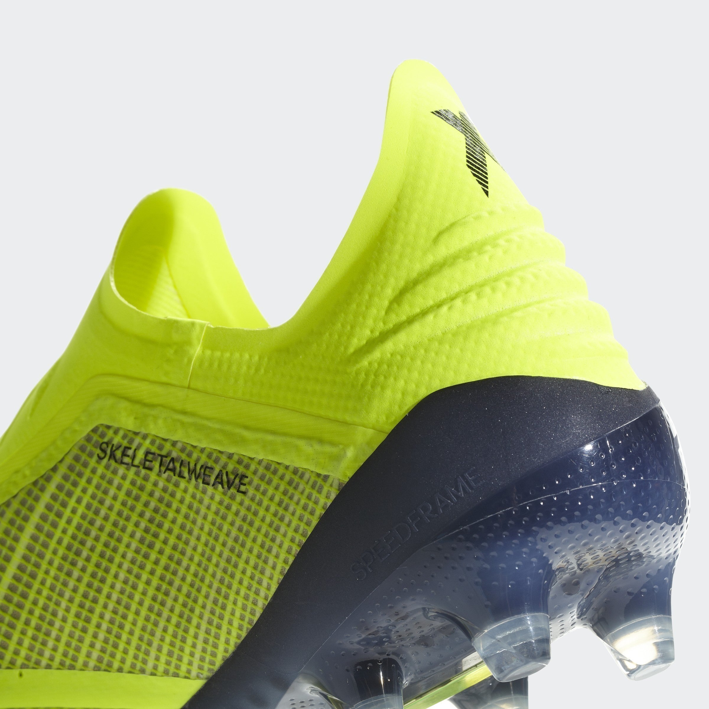 X 18+ FG Men's Soccer Cleats - Yellow/Black/White