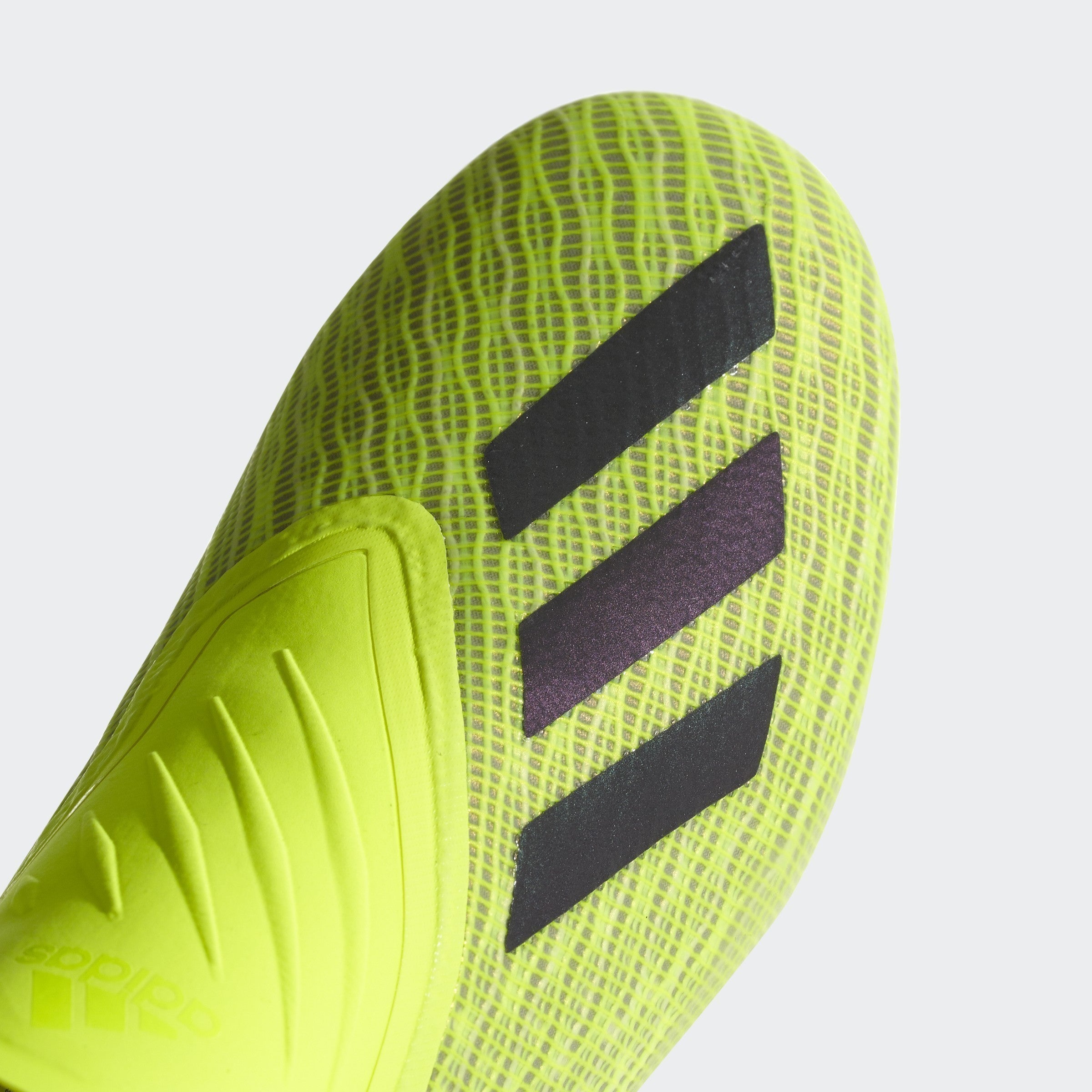 X 18+ FG Men's Soccer Cleats - Yellow/Black/White - DB2214-ADIDAS by Adidas | Available at Niky's Sports