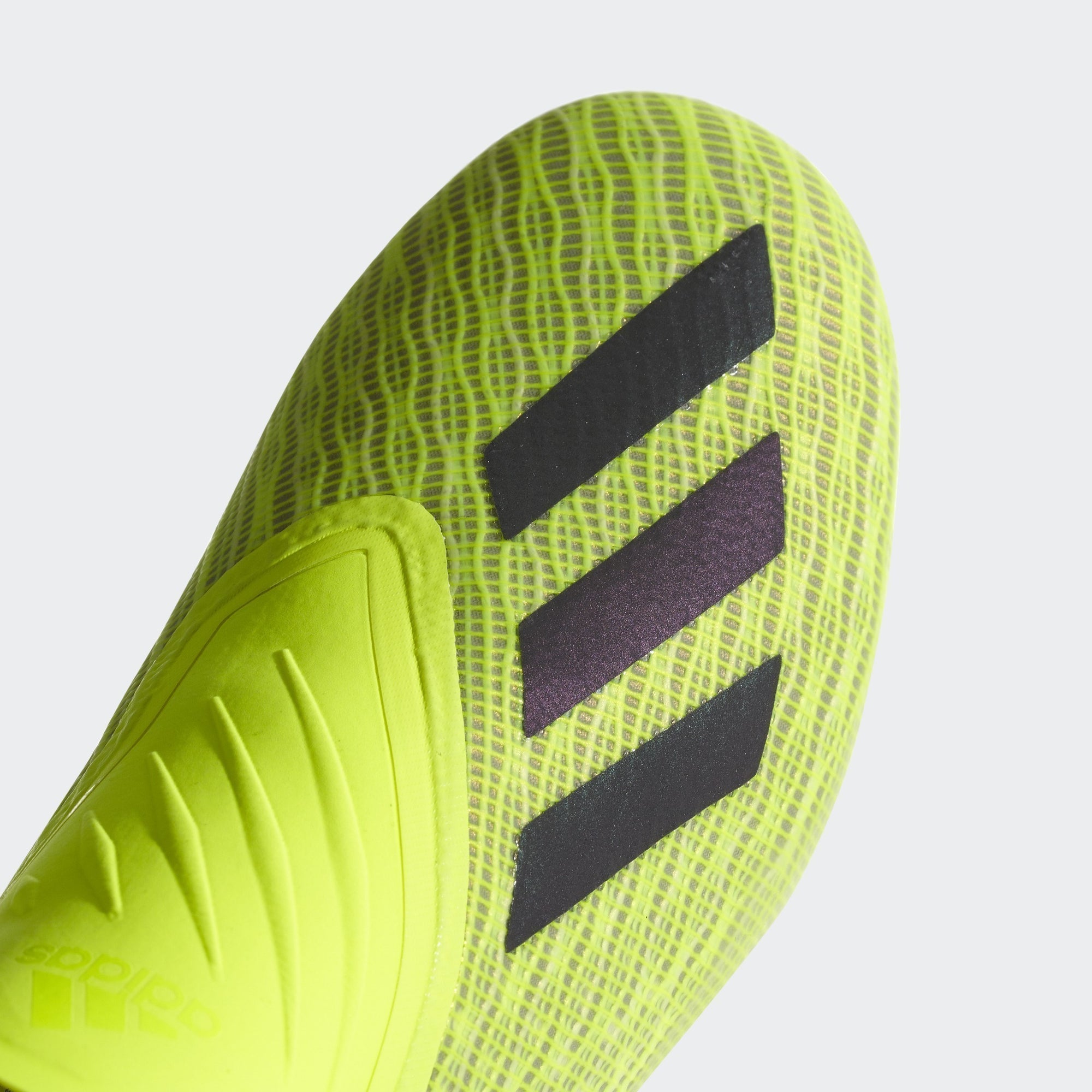 X 18+ FG Men's Soccer Cleats - Yellow/Black/White - DB2214-ADIDAS by Adidas | Available at Niky's Sports