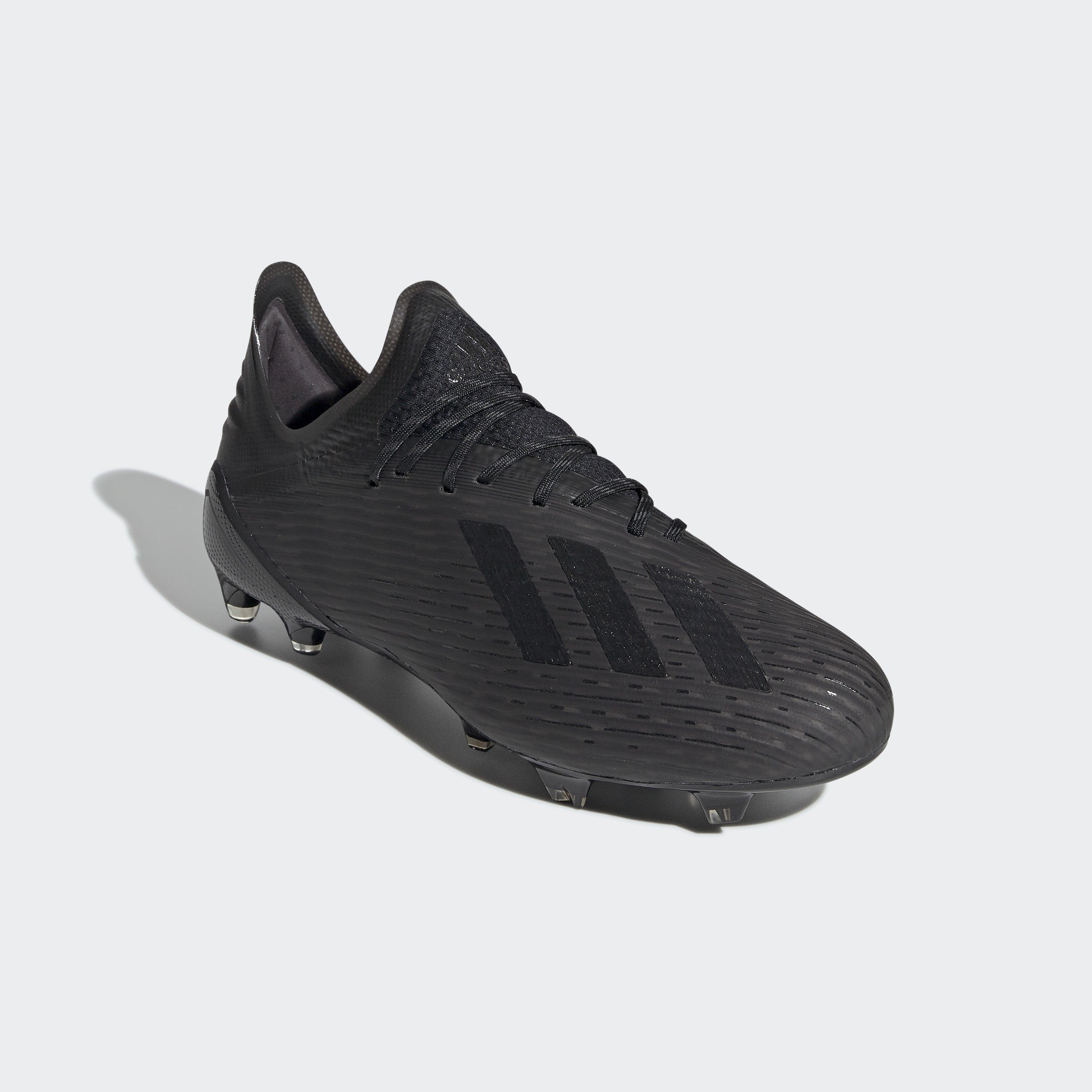 Men s X 19.1 FG Cleats Utility Black Silver