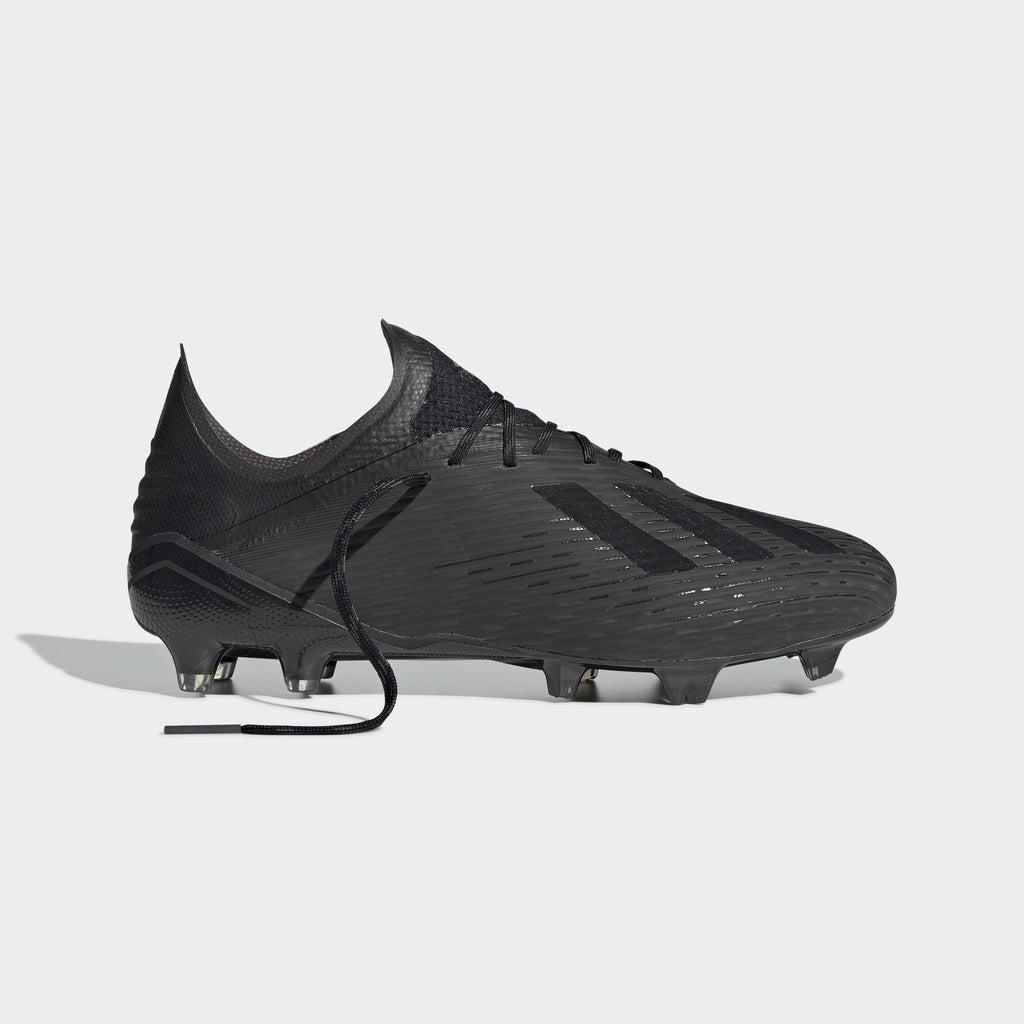 Men's X 19.1 FG Cleats - Utility Black/Silver - F35314-ADIDAS by Adidas | Available at Niky's Sports