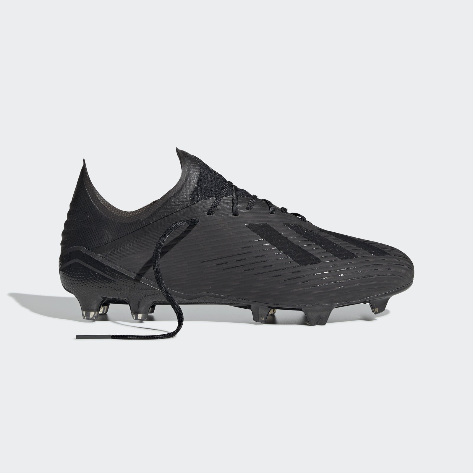 Men s X 19.1 FG Cleats Utility Black Silver