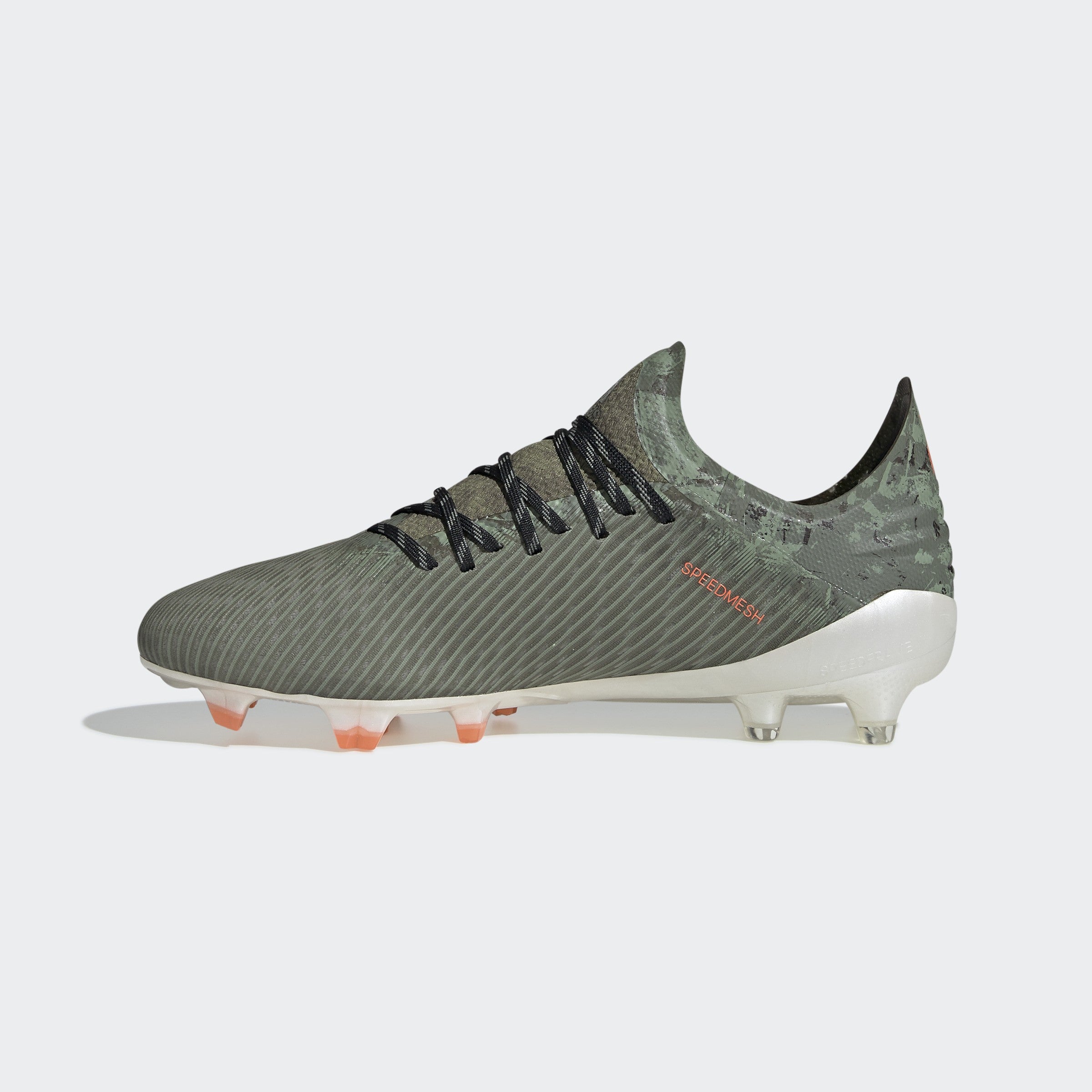 X 19.1 FG cleats- Legacy Green / Solar Orange / Chalk White - EF8296-ADIDAS by Adidas | Available at Niky's Sports