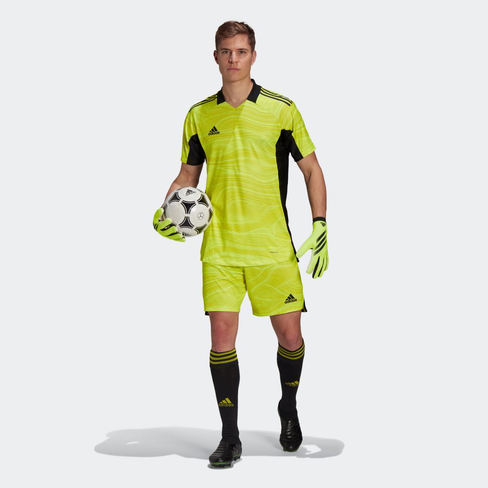 Condivo 21 Goalkeeper Jersey - Acid Yellow - Men's