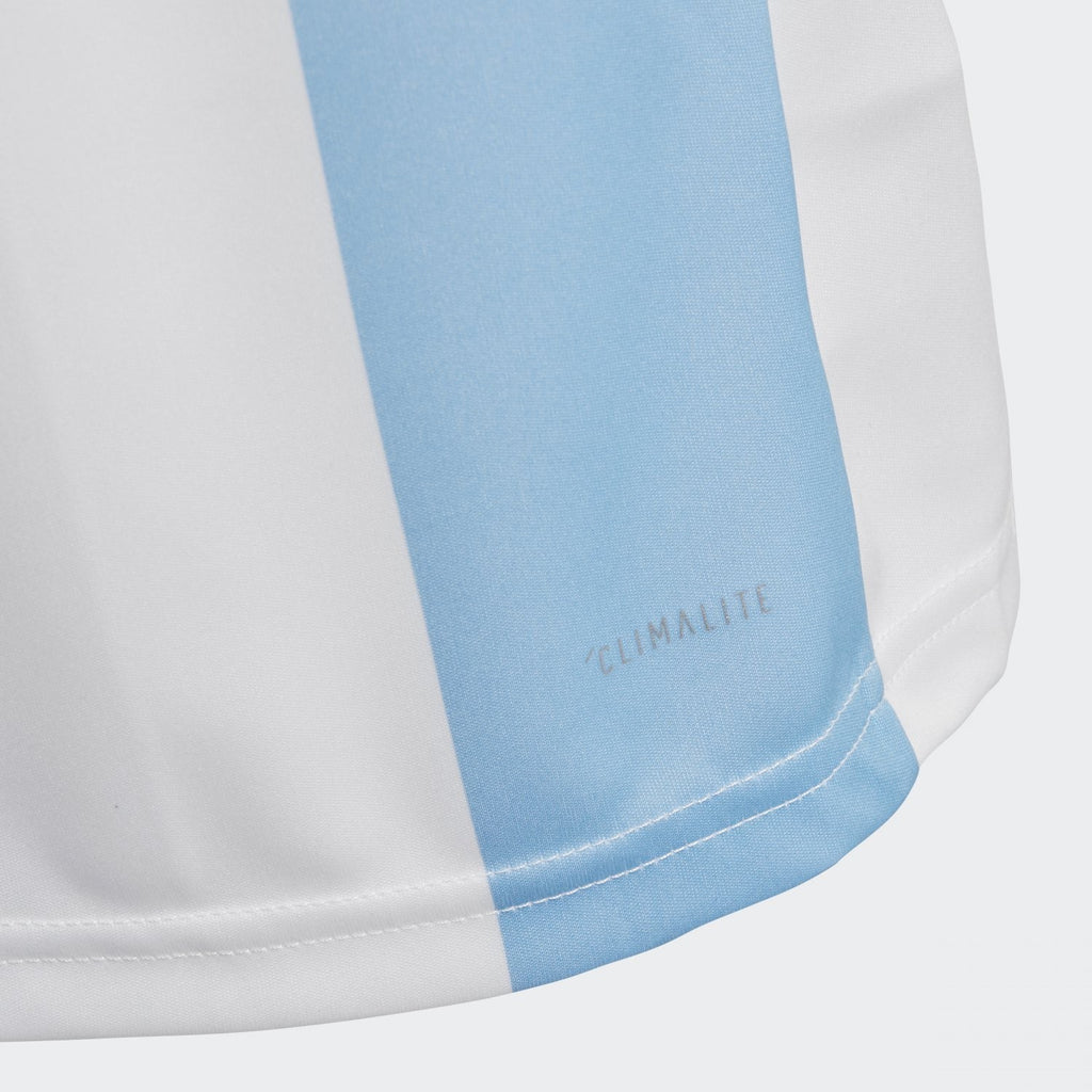 Kid's Argentina Home Jersey - White/Clear Blue/Black - CE8452-ADIDAS by Adidas | Available at Niky's Sports